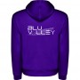SUDADERA BLU CAPUCHA "AFICIONAD@"