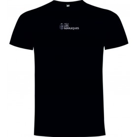 CAMISETA NEGRA BARRAQUES - INFANTIL