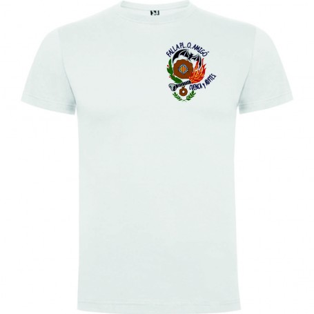 CAMISETA BLANCA C/PICO FALLA OBISPO AMIGO-CUENCA