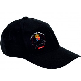 GORRA NEGRA BOUS EN CORDA ALCASSER