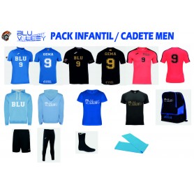 PACK INFANTIL / CADETE MEN