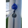 LOTE 25 GANCHOS SUJECCIÓN RED PORTERÍA FÚTBOL AZUL