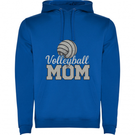 SUDADERA BLU CAPUCHA MOM