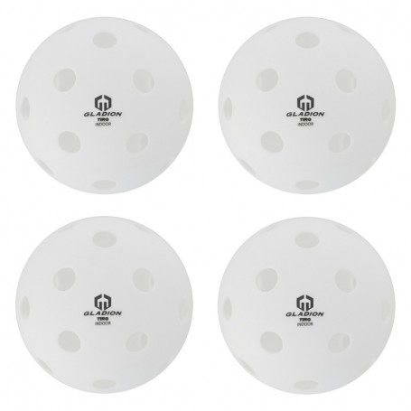 SET 4 PELOTAS PICKLEBALL INDOOR