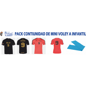 PACK CONTINUIDAD DE MINIVOLEY A INFANTIL