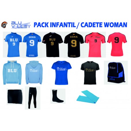 PACK INFATIL / CADETE WOMAN