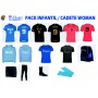 PACK INFATIL / CADETE WOMAN