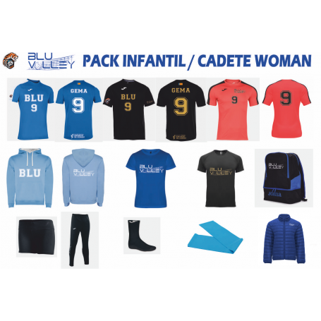 PACK INFATIL / CADETE WOMAN
