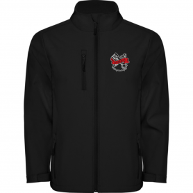 SOFTSHELL NEGRO LOCOS DE LA 125