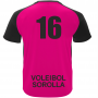 CAMISETA FUCSIA 2ª EQUIPACION