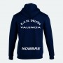 SUDADERA CON CAPUCHA + IMPRESION NOMBRE