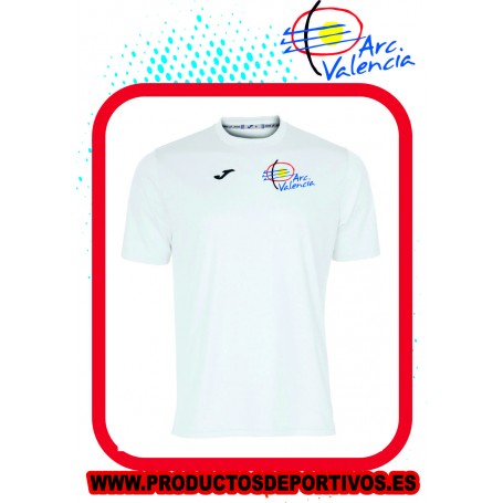 CAMISETA JOMA COMBI BLANCA