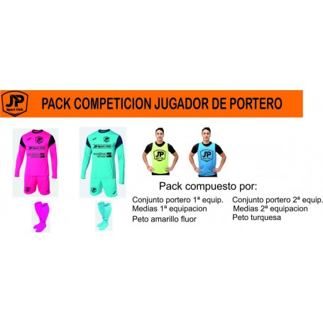 PACK COMPETICION JUGADOR DE PORTERO