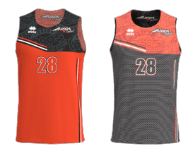 CAMISETA JUEGO PERSONALIZADA REVERSIBLE MASCULINO